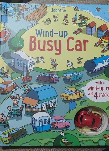 Wind up busy car