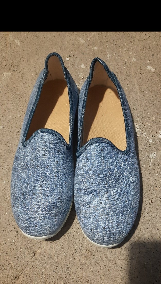 Kadın Kot Espadril Dolgu Topuklu - Görsel 2