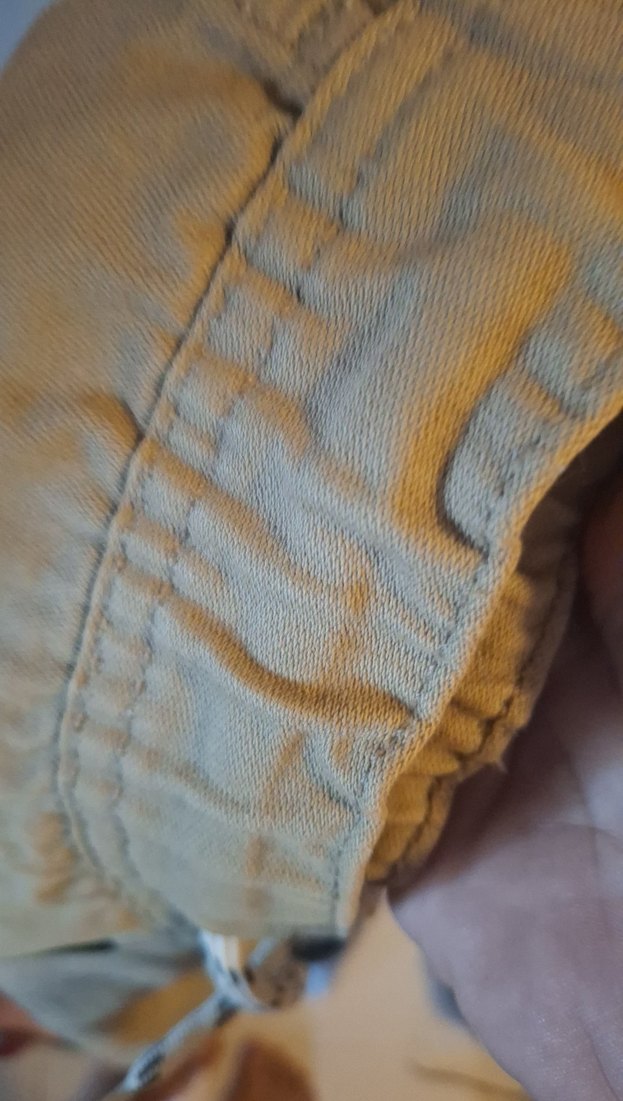 Bershka çok açık yeşil Straight Fit Pantolon — görsel 7/8