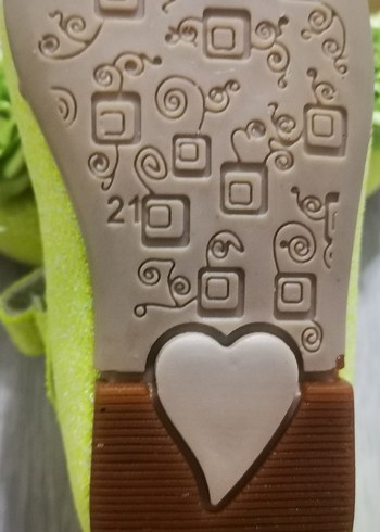 Sarı Çiçekli Fırfırlı Kız Babet Ayakkabı - Görsel 4