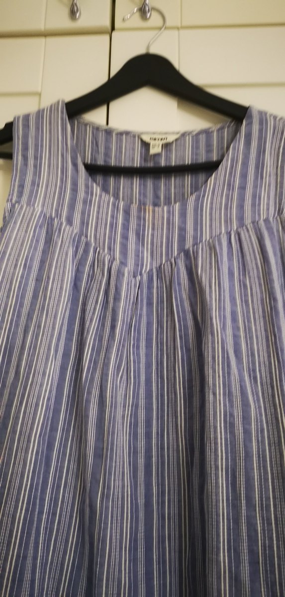 Bohem Uzun Hamile Keten Elbise - Görsel 3