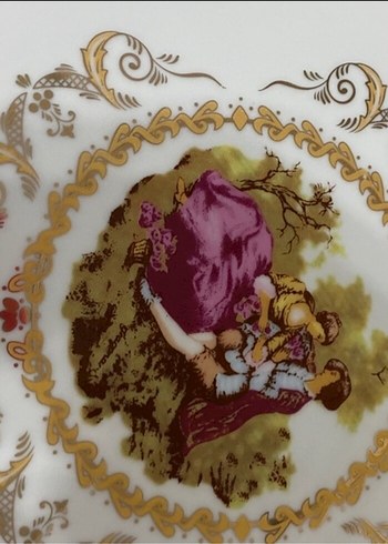 Altın rengi tabak - Görsel 2