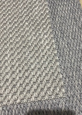 Gri sisal halı - Görsel 2