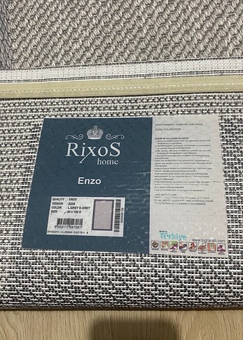 Gri sisal halı - Görsel 3