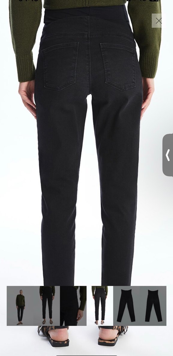 LCW Comfort Mom Fit Hamile Jean Pantolon - Görsel 3