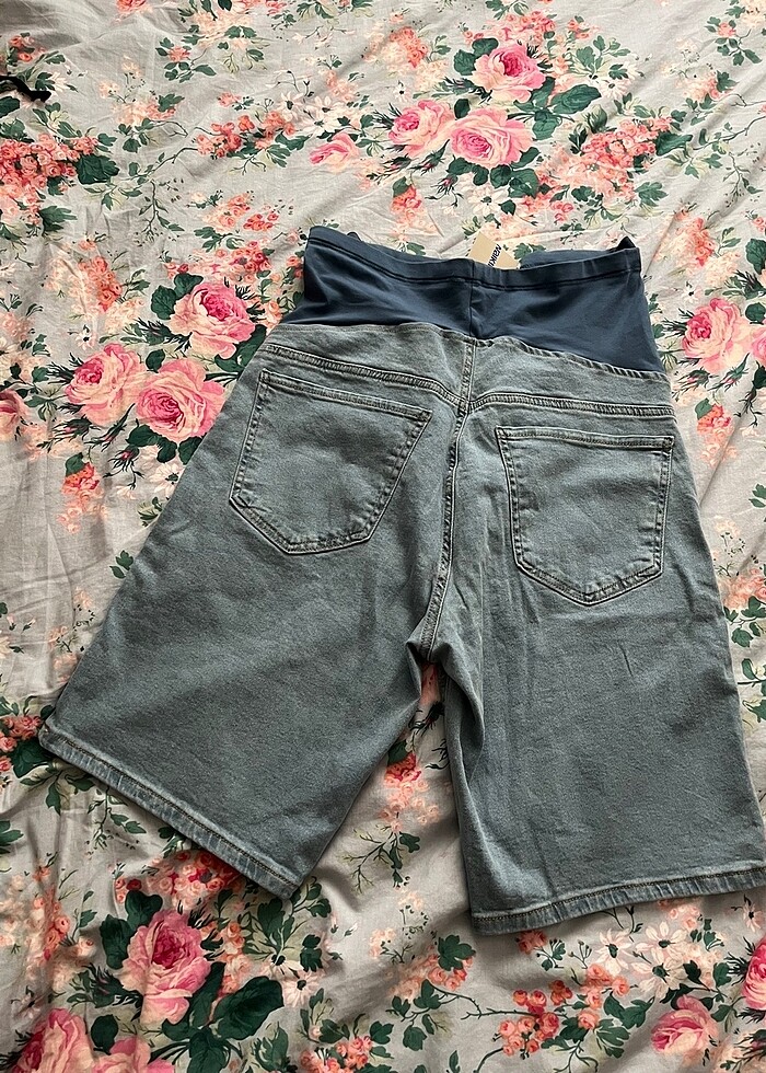 LC Waikiki hamile jean şort - Görsel 5