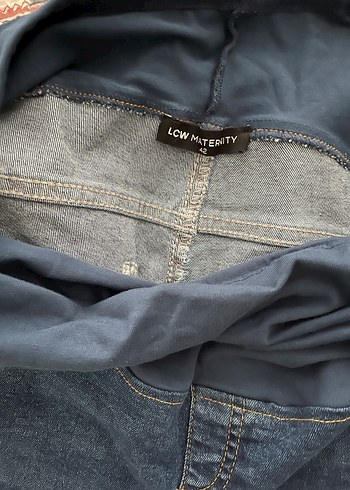 LCW hamile jean şort 42 - Görsel 6
