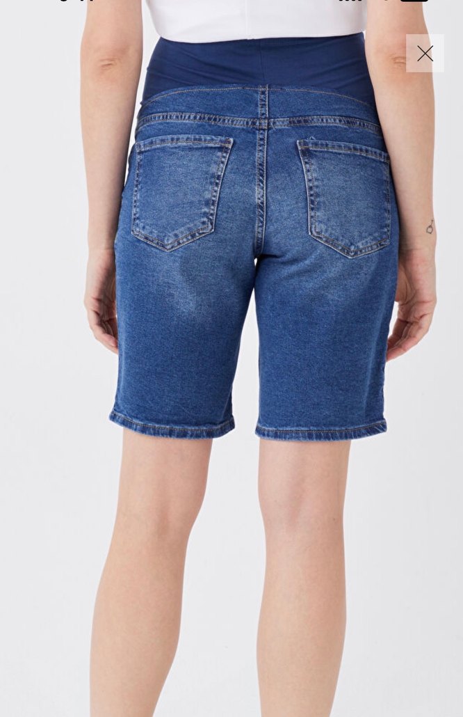 LCW hamile jean şort 42 - Görsel 2