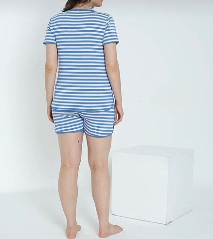 Hamile emzirme şort takım - Görsel 2