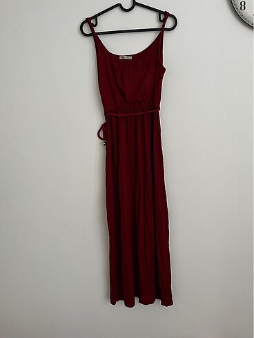 Modal kumaş helen tarz rahat elbise - Görsel 3