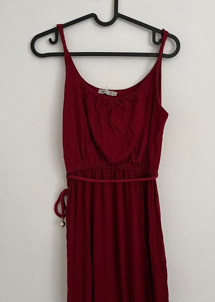 Modal kumaş helen tarz rahat elbise - Görsel 2