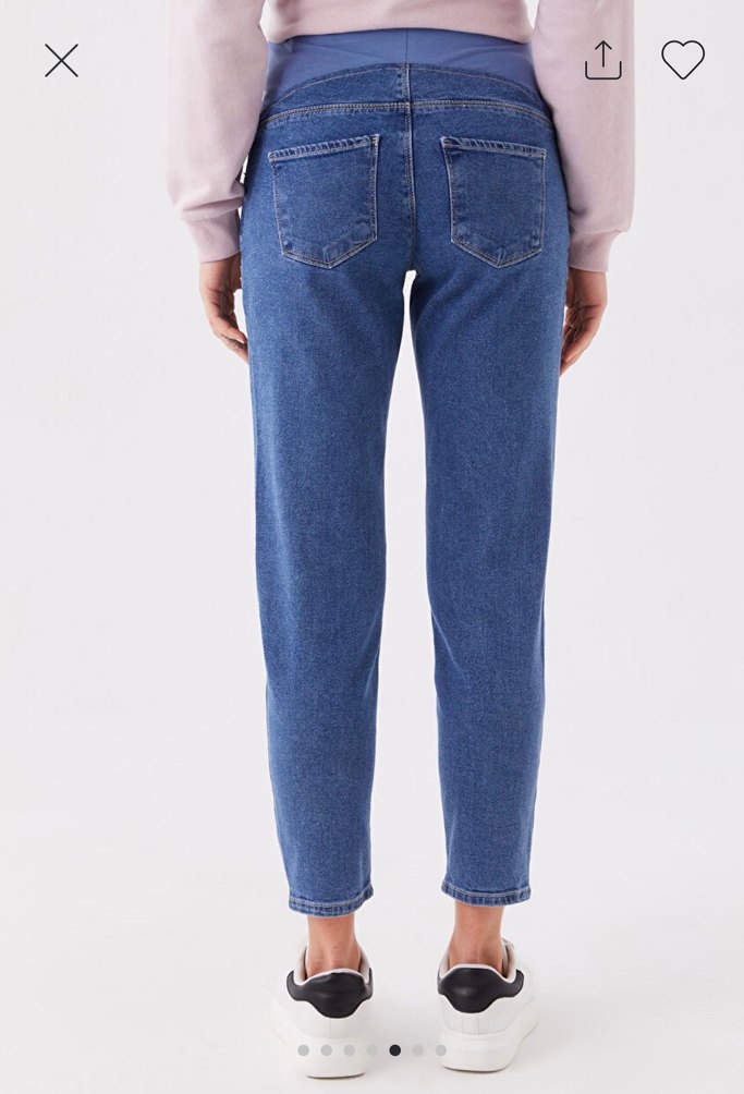 LCW rahat hamile jean pantolon 40 - Görsel 3