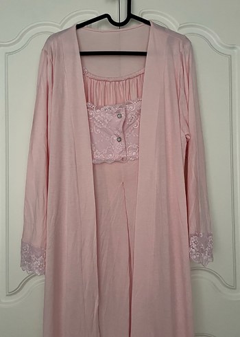 Lohusa 2li sabahlık gecelik takım - Görsel 7