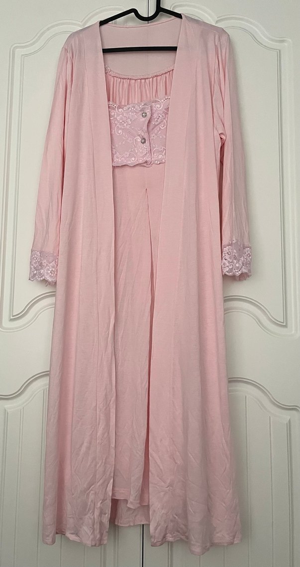 Lohusa 2li sabahlık gecelik takım - Görsel 3