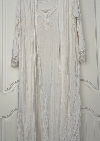 Lohusa 2li sabahlık gecelik takım - Görsel 3