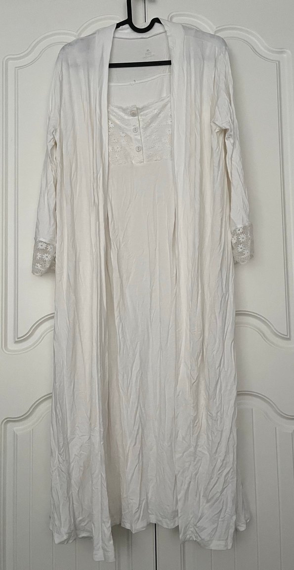 Lohusa 2li sabahlık gecelik takım - Görsel 3