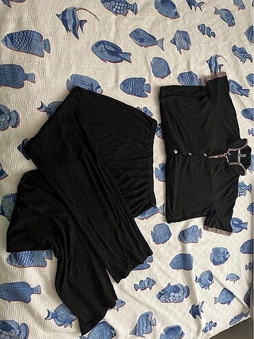 Pamuklu hamile pijama takımı - Görsel 7