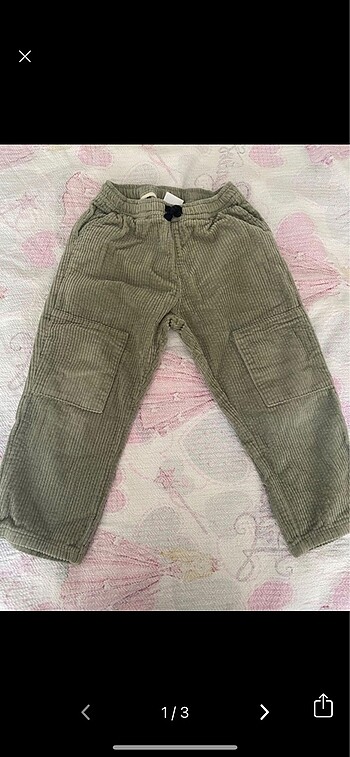 Zara kadife pantolon