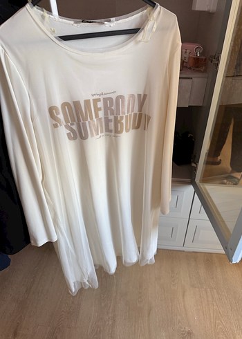 Beyaz Uzun Kollu tunik - Görsel 11