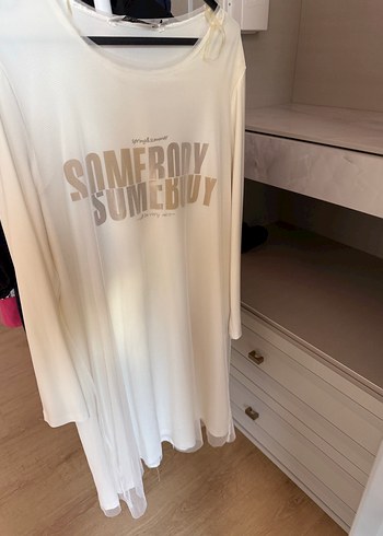 Beyaz Uzun Kollu tunik - Görsel 10