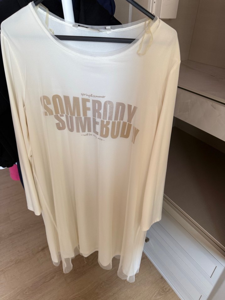 Beyaz Uzun Kollu tunik - Görsel 5