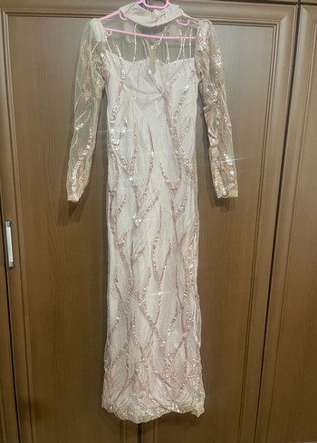 Özel dikim şık elbise - Görsel 3