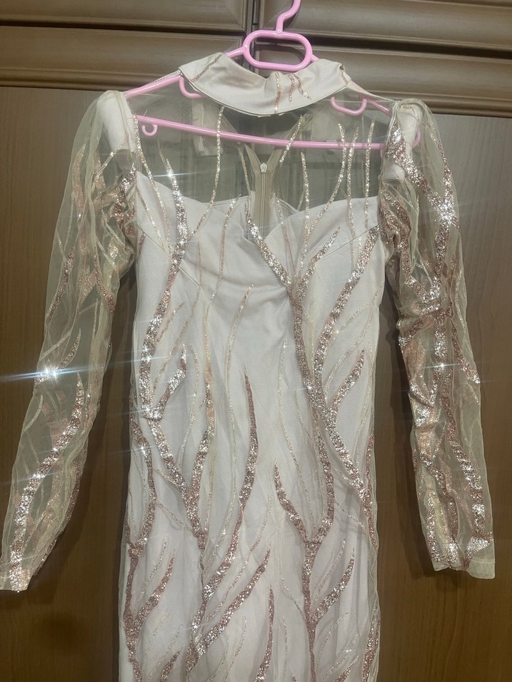 Özel dikim şık elbise - Görsel 2