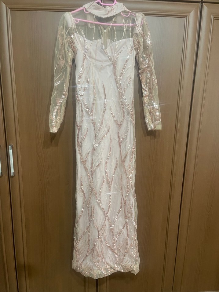 Özel dikim şık elbise - Görsel 3