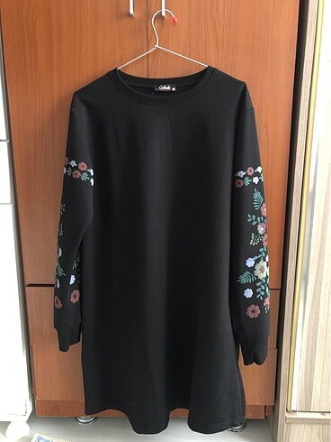 Siyah modest tunik