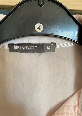 Pembe Kısa Kollu Düğmeli Kadın Gömlek - Görsel 4