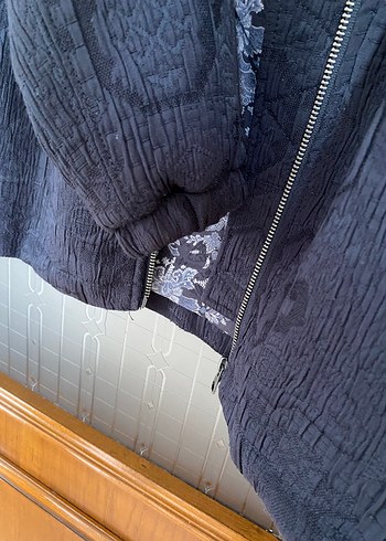 Düğmeli Regular Fit Midi Kadın Ceket - Görsel 4