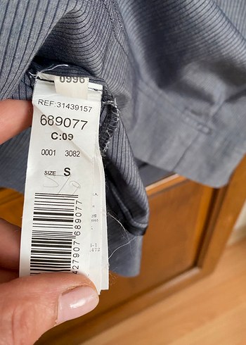 Gri Düğmeli Midi Kumaş Elbise - Görsel 5