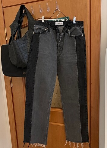 38 Beden siyah Renk mango siyah jean