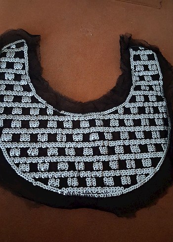 Kız Çocuk Siyah İşlemeli Bolero - Görsel 3