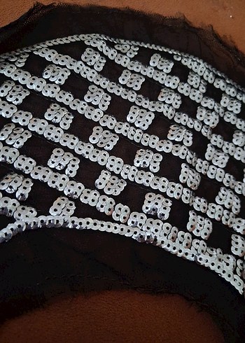 Kız Çocuk Siyah İşlemeli Bolero - Görsel 4