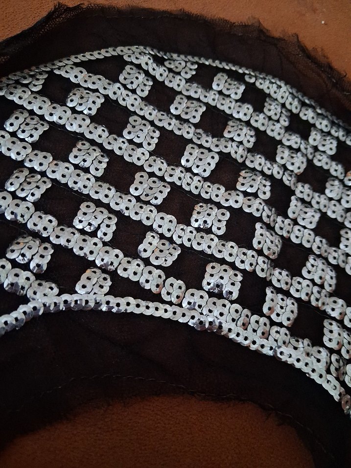 Kız Çocuk Siyah İşlemeli Bolero - Görsel 4