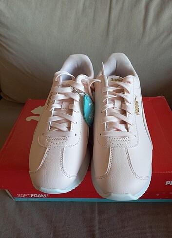 38 Beden pembe Renk Puma Spor Ayakkabı