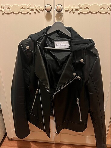 Calvin Klein Biker Deri Ceket