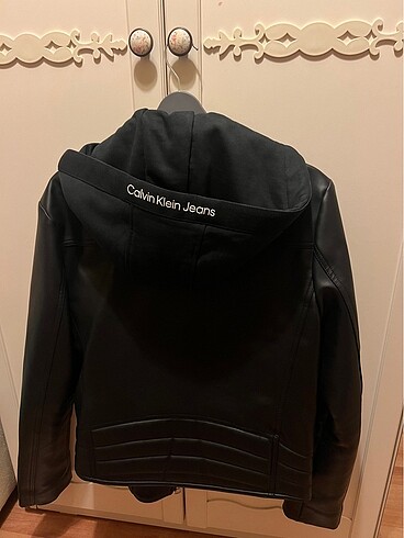 Calvin Klein Calvin Klein Biker Deri Ceket