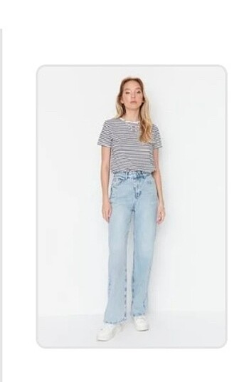 Trendyolmilla açık mavi jeans