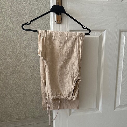 Shein keten karışımlı pantolon