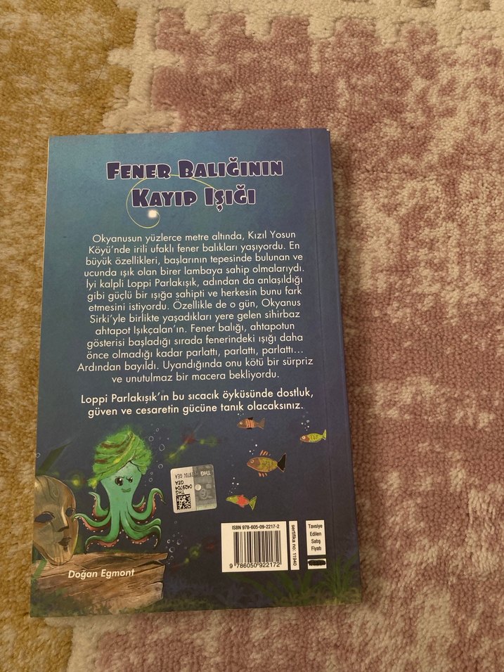 Fener Balığının Kayıp Işığı - Çocuk Kitabı - Görsel 3