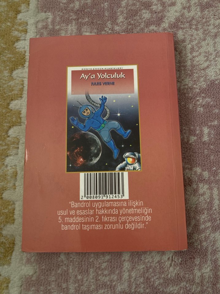 Ay'a Yolculuk - Jules Verne Çocuk Kitabı - Görsel 3