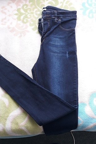 yüksek bel kot pantalon 