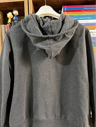 l Beden gri Renk Defacto kapüşonlu sweatshirt