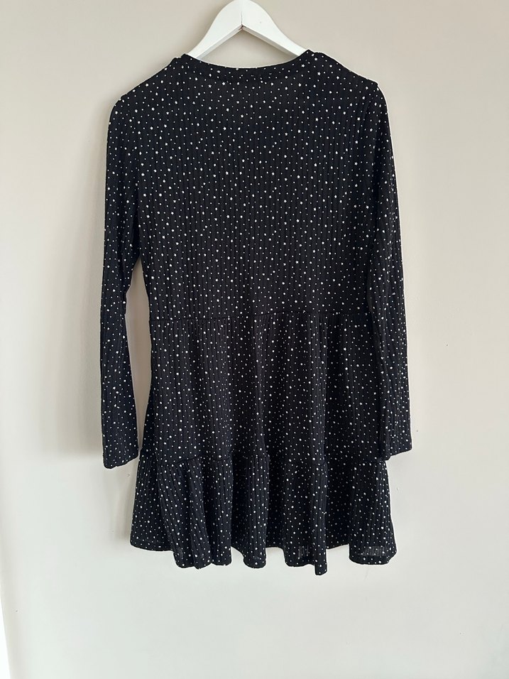 Yıldız Puantiyeli mini elbise - Görsel 2