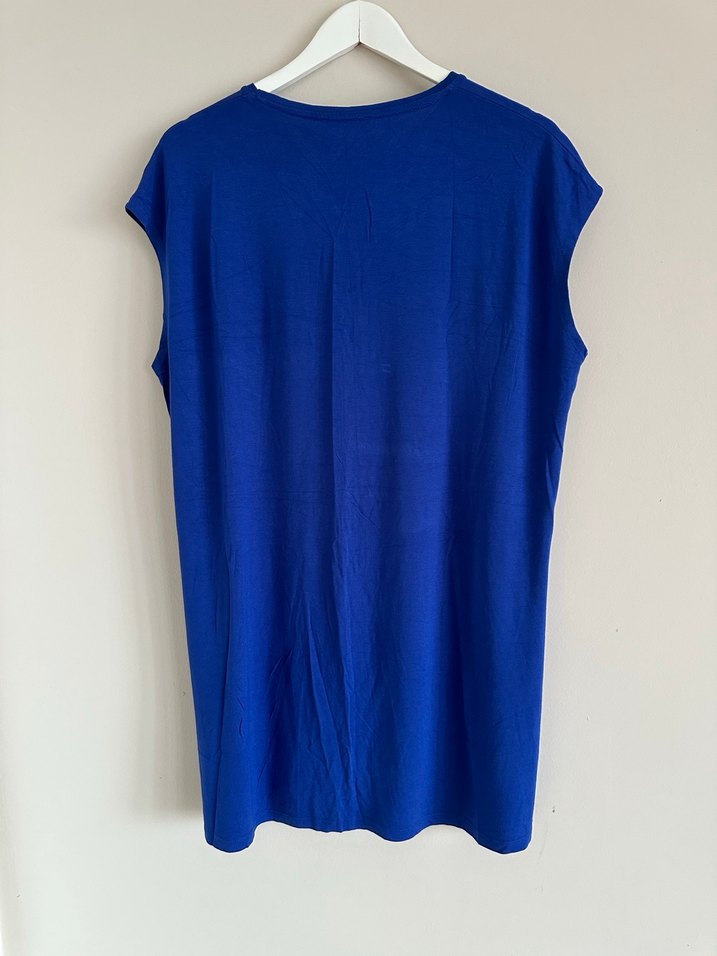 LC WAIKIKI kolsuz mini penye elbise - Görsel 2