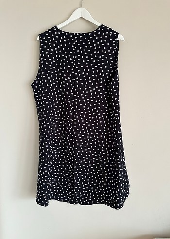 NUR FERACE Puantiyeli mini elbise - Görsel 2