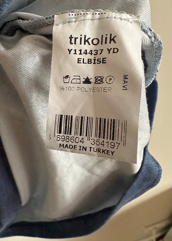 NON STOP kot görünümlü mini elbise - Görsel 4