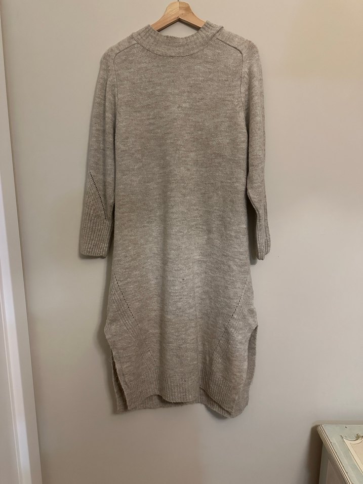 LC WAIKIKI Uzun Kollu Triko elbise - Görsel 2